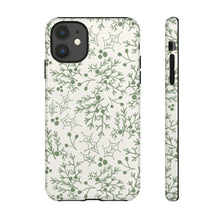 Load image into Gallery viewer, Green Christmas Branch Phone Case