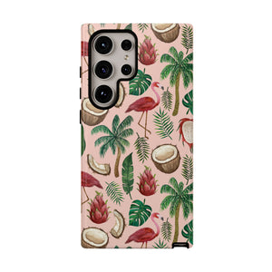 Flamingo Coconut Phone Case