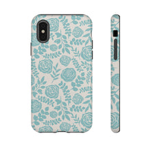 Load image into Gallery viewer, Baby Blue Floral Phone Case