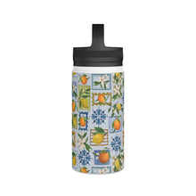 Load image into Gallery viewer, Mediterranean Stamps Handle Lid Water Bottle