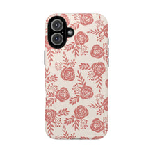 Load image into Gallery viewer, Warm Pink Floral Phone Case