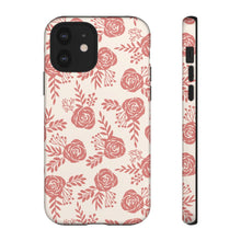 Load image into Gallery viewer, Warm Pink Floral Phone Case