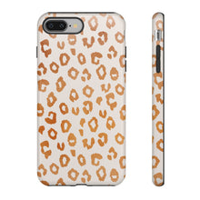 Load image into Gallery viewer, Copper Leopard Print Phone Case