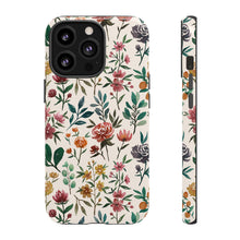 Load image into Gallery viewer, Colorful Watercolor Flowers Phone Case