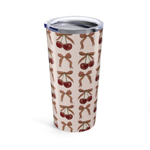 Load image into Gallery viewer, Bows and Cherries Travel Mug