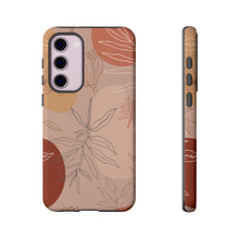 Load image into Gallery viewer, Pink Abstract Desert Leaf Phone Case