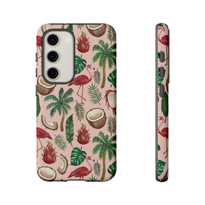 Flamingo Coconut Phone Case