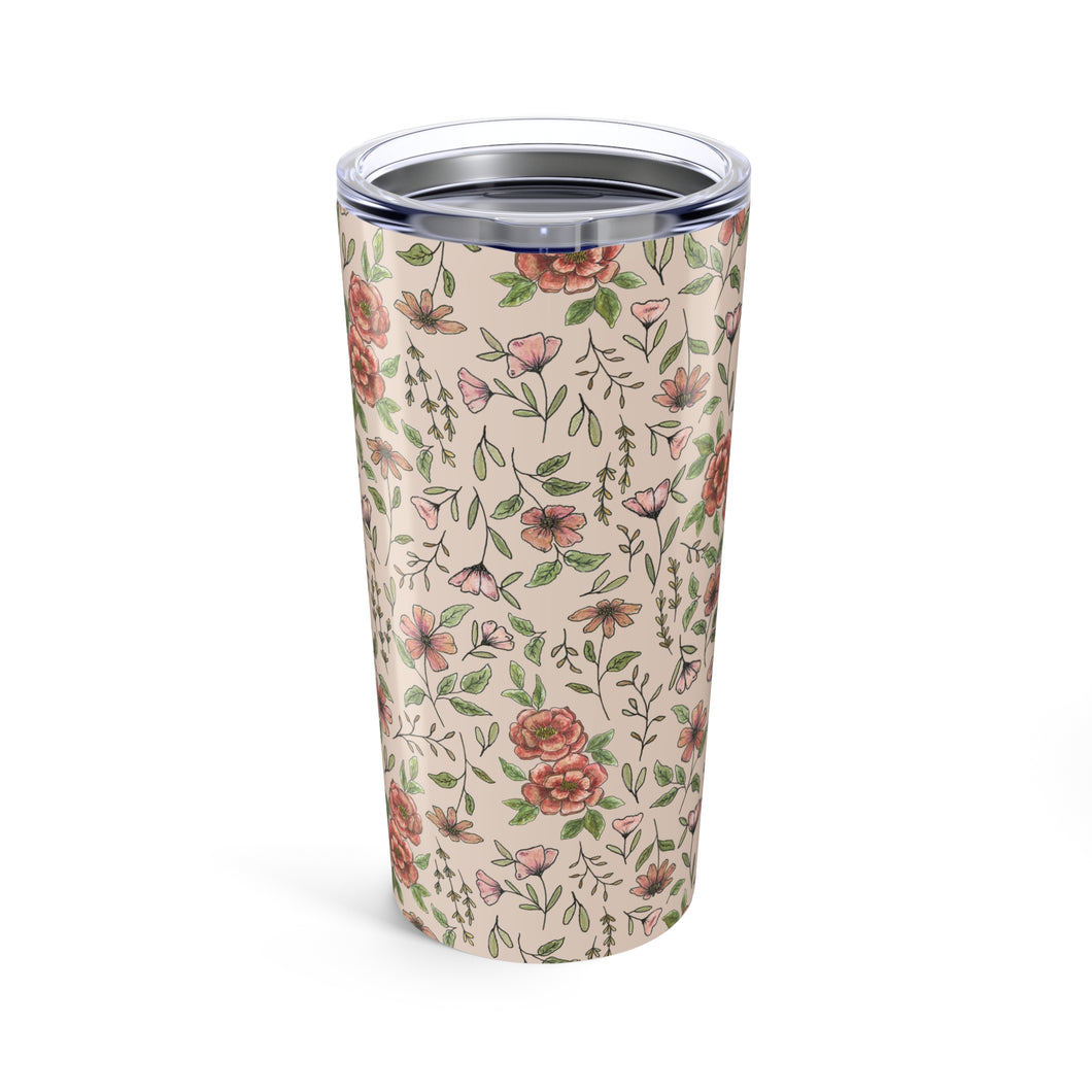Spring Floral Travel Mug