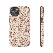 Load image into Gallery viewer, Red Christmas Branch Phone Case