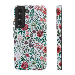 Pink and Purple Flowers Phone Case