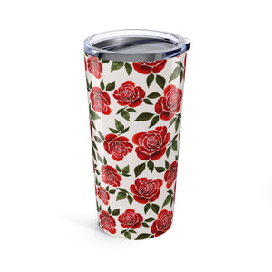 Rose Watercolor Travel Mug