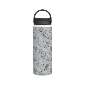 Texas Christmas Handle Lid Water Bottle