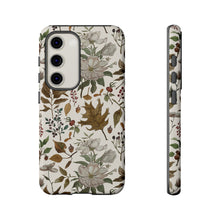 Load image into Gallery viewer, Watercolor Fall Leaves and Flowers Phone Case