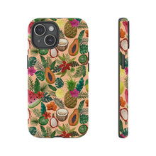 Load image into Gallery viewer, Tropical Fruit and Flowers Phone Case