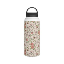 Load image into Gallery viewer, Spring Floral Handle Lid Water Bottle