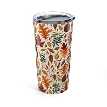 Load image into Gallery viewer, Watercolor Fall Leaves Travel Mug