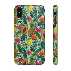 Pineapple and Papaya Phone Case