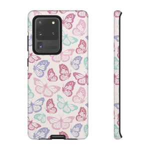 Pink Butterfly Phone Case