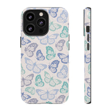 Load image into Gallery viewer, Purple and Green Butterfly Phone Case