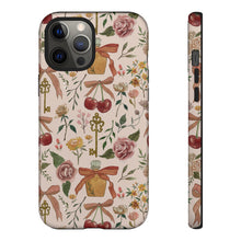 Load image into Gallery viewer, Bows, Flowers and Cherries Phone Case