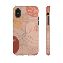 Load image into Gallery viewer, Pink Abstract Desert Leaf Phone Case