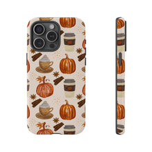 Load image into Gallery viewer, Pumpkin Spice Coffee Phone Case