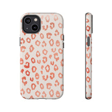 Load image into Gallery viewer, Rose Gold Leopard Print Phone Case