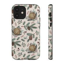 Load image into Gallery viewer, Winter Branches, Berries and Pine Cones Phone Case