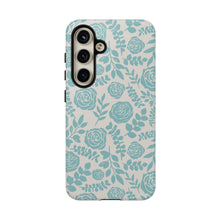 Load image into Gallery viewer, Baby Blue Floral Phone Case