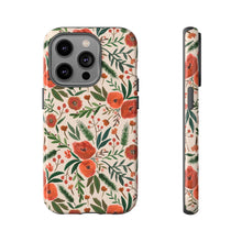 Load image into Gallery viewer, Christmas Floral Phone Case