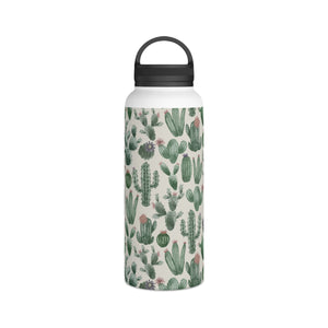 Cactus Handle Lid Water Bottle