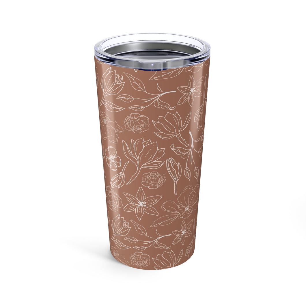 Copper Magnolia Travel Mug