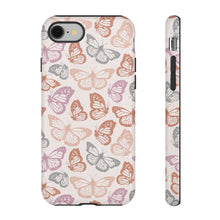 Load image into Gallery viewer, Orange and Pink Butterfly Phone Case