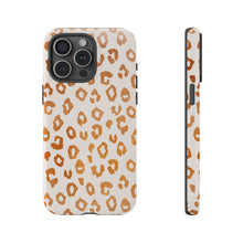 Load image into Gallery viewer, Copper Leopard Print Phone Case