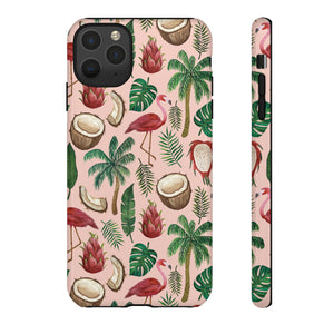 Flamingo Coconut Phone Case