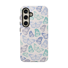 Load image into Gallery viewer, Purple and Green Butterfly Phone Case