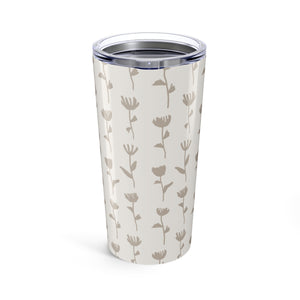 Ink Flower Travel Mug