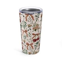 Load image into Gallery viewer, Cherries and Roses Travel Mug