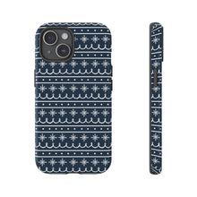 Load image into Gallery viewer, Blue Snowflake Pattern Phone Case
