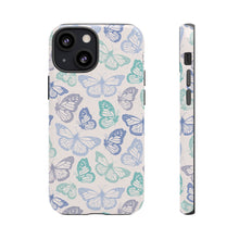 Load image into Gallery viewer, Purple and Green Butterfly Phone Case