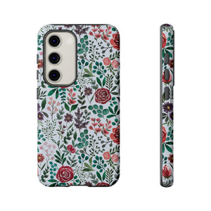 Pink and Purple Flowers Phone Case