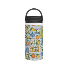 Load image into Gallery viewer, Mediterranean Stamps Handle Lid Water Bottle