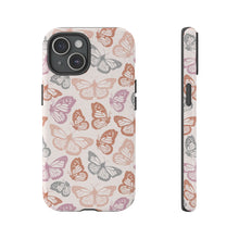 Load image into Gallery viewer, Orange and Pink Butterfly Phone Case