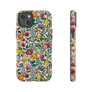 Fruit and Flowers Phone Case