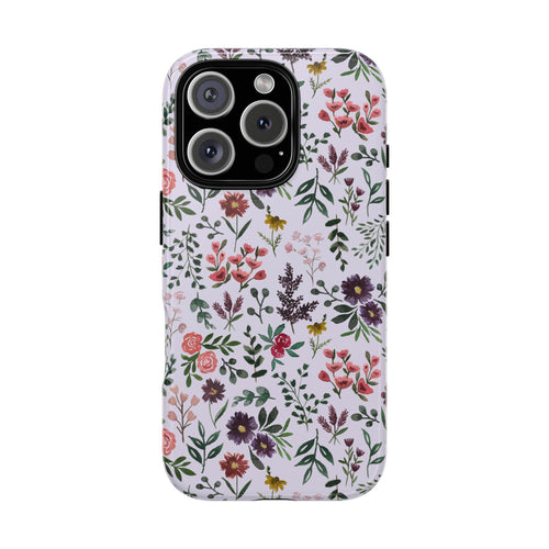 Bright Watercolor Flower - Purple Phone Case