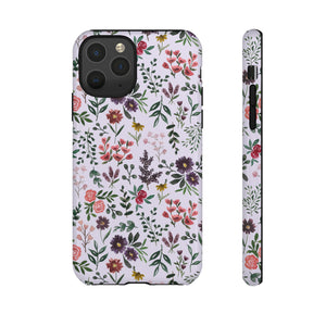 Bright Watercolor Flower - Purple Phone Case