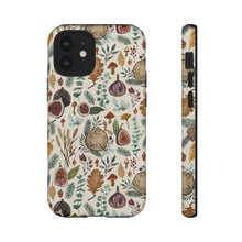 Load image into Gallery viewer, Figs, Mushrooms and Leaves Phone Case