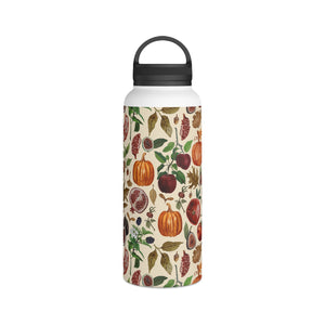 Autumn Harvest Handle Lid Water Bottle