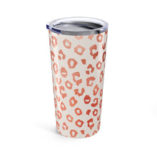 Load image into Gallery viewer, Rose Gold Leopard Print Travel Mug