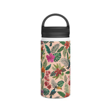 Load image into Gallery viewer, Tropical Bird Handle Lid Water Bottle